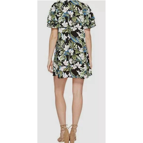 $215 Show Me Your Mumu Women's Green Disick Flutter Sleeve Shift Dress XS #E10-1 - Picture 2 of 10
